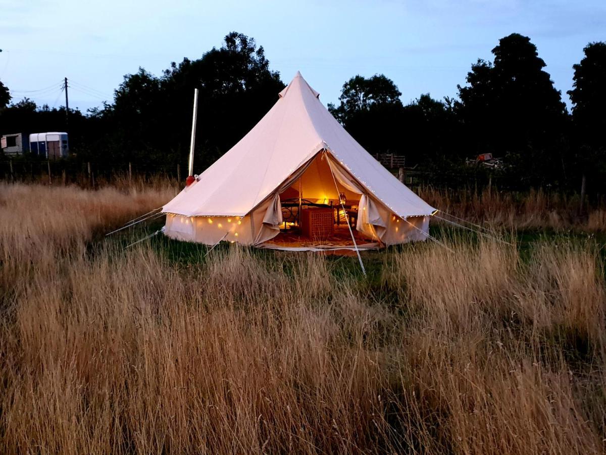 ソルトバーン・バイ・ザ・シー 5M Xl Bell Tent With Log Burner Near Whitbyヴィラ エクステリア 写真