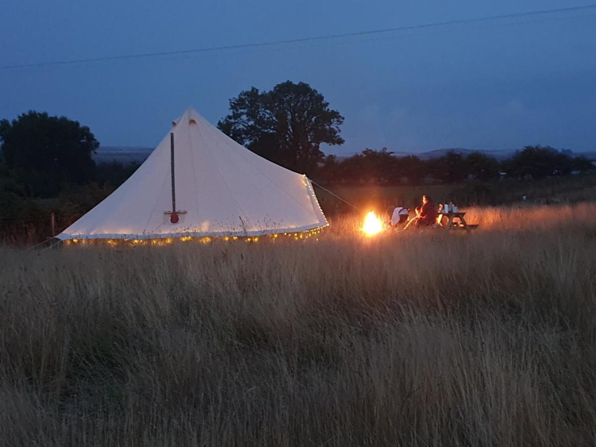 ソルトバーン・バイ・ザ・シー 5M Xl Bell Tent With Log Burner Near Whitbyヴィラ エクステリア 写真