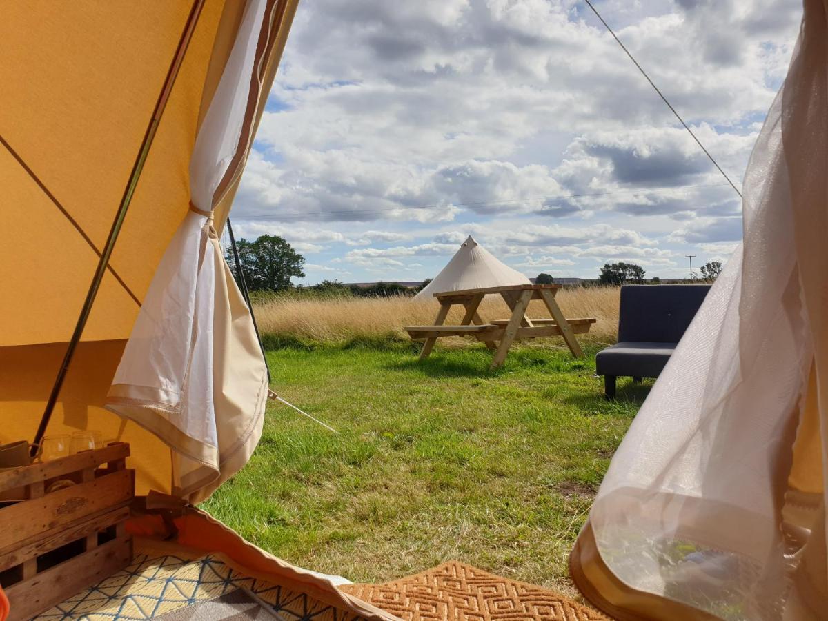 ソルトバーン・バイ・ザ・シー 5M Xl Bell Tent With Log Burner Near Whitbyヴィラ エクステリア 写真