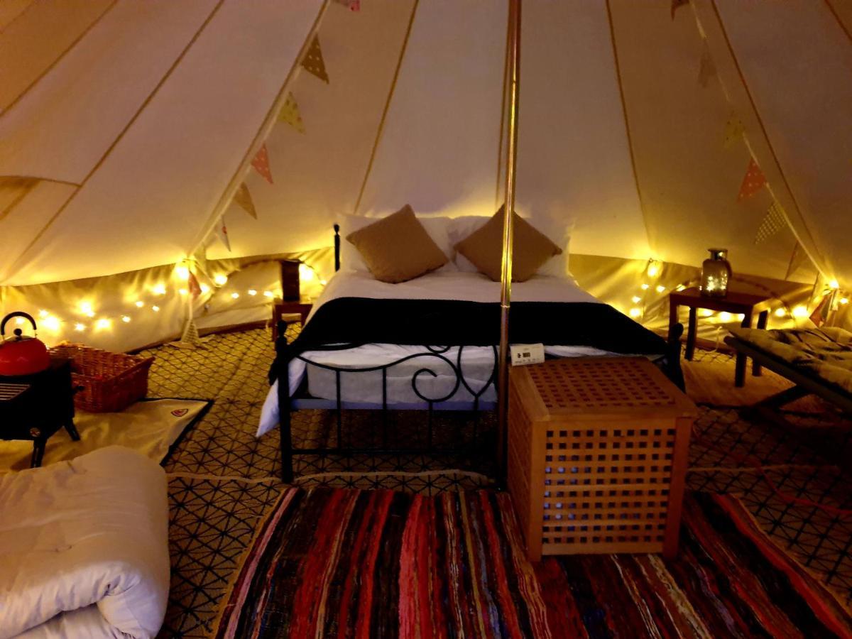 ソルトバーン・バイ・ザ・シー 5M Xl Bell Tent With Log Burner Near Whitbyヴィラ エクステリア 写真