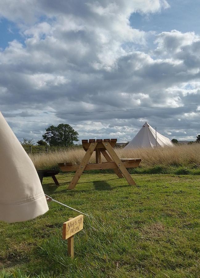 ソルトバーン・バイ・ザ・シー 5M Xl Bell Tent With Log Burner Near Whitbyヴィラ エクステリア 写真