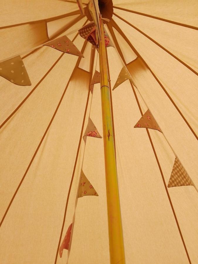 ソルトバーン・バイ・ザ・シー 5M Xl Bell Tent With Log Burner Near Whitbyヴィラ エクステリア 写真